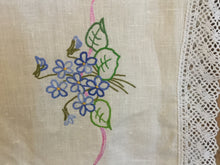 Load image into Gallery viewer, Semco Embroidered Linen Tablecloth