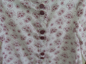 Sergent Major Blossom Print Top Size 6 Years