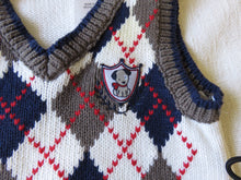 Load image into Gallery viewer, Little Rebel Argyle Cotton Knit Vest Size 12 Mths