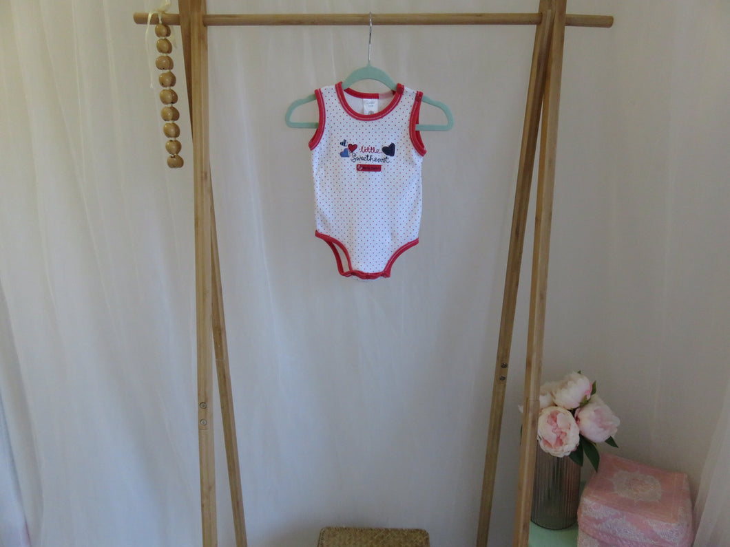 Pumpkin Patch Body Suit Size 0-3 Mths