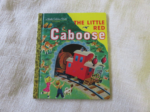 The Little Red Caboose - A Little Golden Book