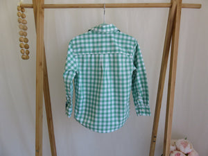 Carters Boys Button Front Shirt Size 3