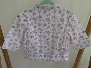 Sergent Major Blossom Print Top Size 6 Years